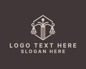 Judge Scale Lawyer  Logo