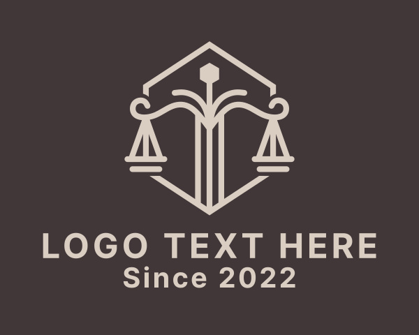 Judge logo example 4