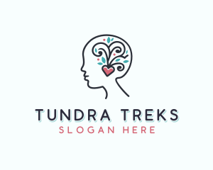 Mental Health Wellness logo design