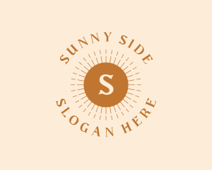 Sunburst Summer Camp logo design