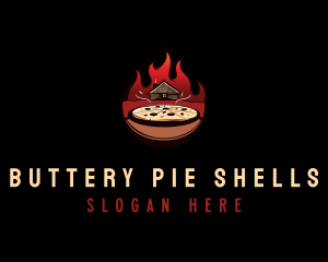 Pizza House Cabin logo design