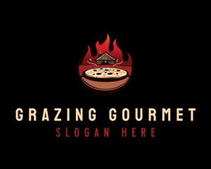 Pizza House Cabin logo design