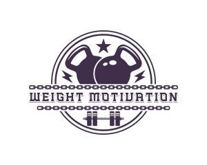 Gym Weights Kettlebell logo