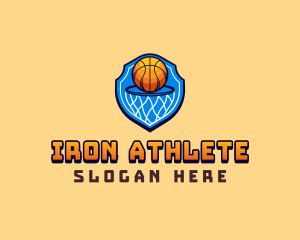 Basketball Sports athlete logo design