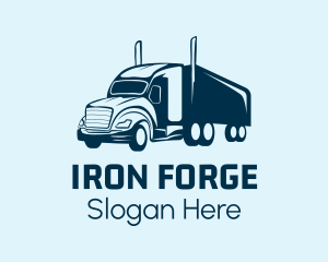 Heavy Haulage Truck logo design