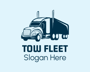 Heavy Haulage Truck logo design