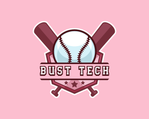 Baseball Bat Sports logo design