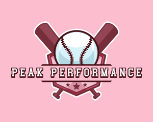 Baseball Bat Sports logo design