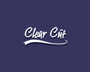 Simple Brush Writing logo