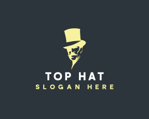 Top Hat Gentleman logo design