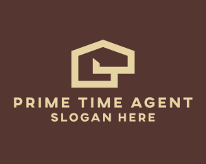 Beige Home Realtor  logo design