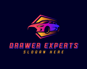 Car Sedan Garage logo design