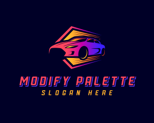 Car Sedan Garage logo design