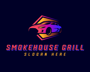 Car Sedan Garage logo design