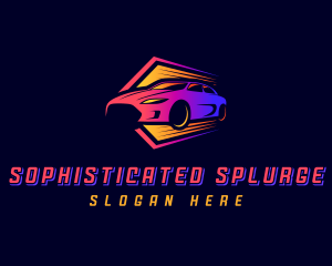 Car Sedan Garage logo design