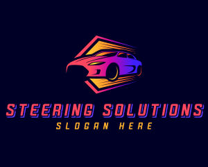 Car Sedan Garage logo design