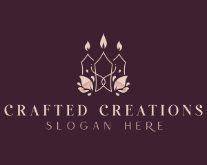 Candle Light Aromatherapy logo design