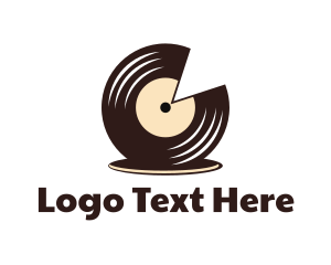 Singer - Vinyl Record Studio logo design