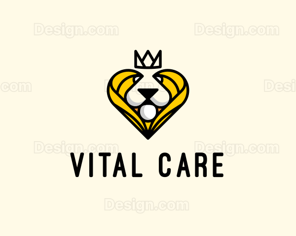 Royal Lion Heart Logo