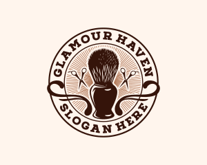 Barber Groomer Salon logo