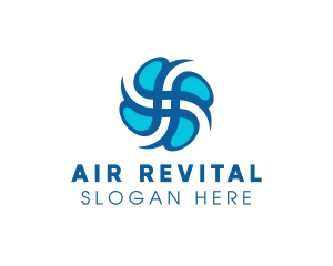 Modern  Air Propeller logo design