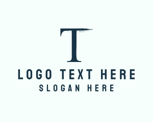 Business Letter T logo