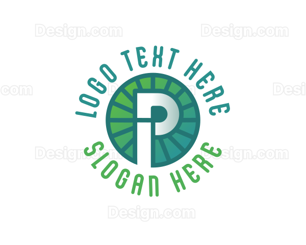 Generic Gradient Letter P Logo