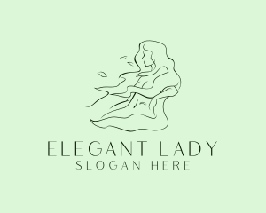 Hair Spa Lady logo design