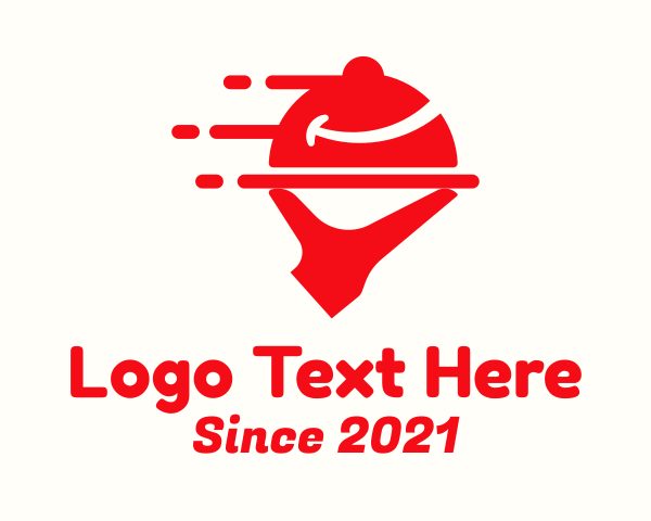 Waiter logo example 1