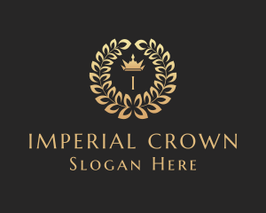 Gold Crown Royalty logo design