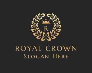 Gold Crown Royalty logo design