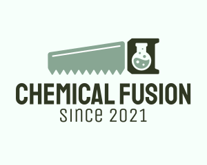 Saw Chemical Laboratory logo design