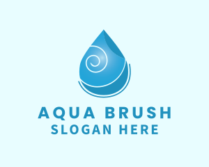 Liquid Drinking Water  logo design