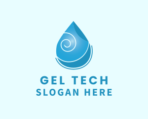 Liquid Drinking Water  logo design