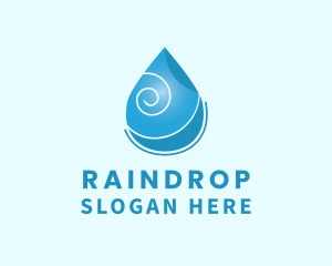 Liquid Drinking Water  logo design