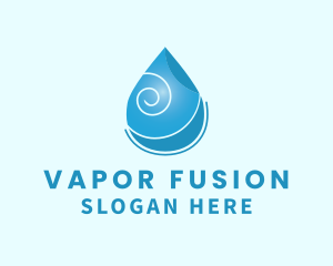 Liquid Drinking Water  logo design