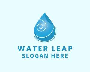 Liquid Drinking Water  logo design