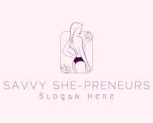 Feminine Fashion Boutique  logo design