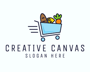 Fast Grocery Cart logo