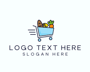 Fast Grocery Cart logo