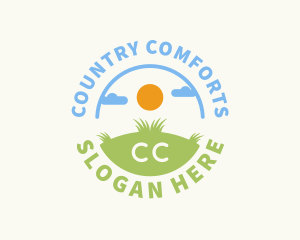 Grass Lawn Countryside logo