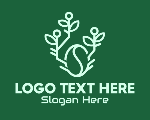 Organic Coffee Bean Tech logo