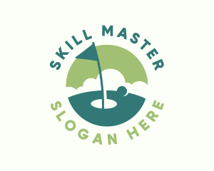 Golf Course Tournament logo design