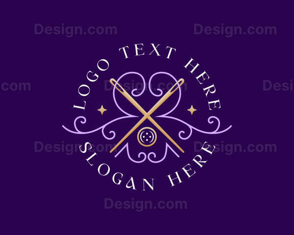 Luxury Needle Thread Logo