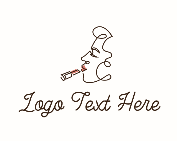 Cosmetician logo example 2