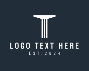 Architectural Firm Letter T logo