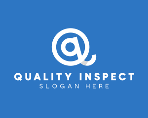 SImple Modern Minimalist Letter Q logo design