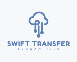 Cloud Rain Technology logo design