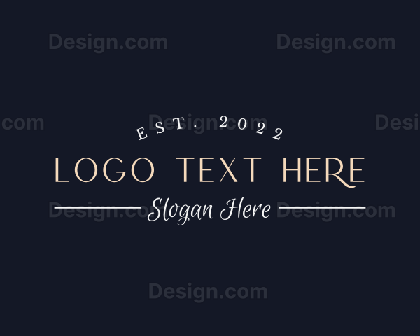 Elegant Salon Boutique Logo