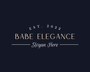 Elegant Salon Boutique logo design